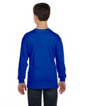 Gildan G540B Youth Heavy Cotton™ Long-Sleeve T-Shirt Back Thumbnail