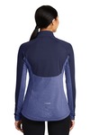 Sport-Tek LST854 Ladies Sport-Wick ® Stretch Contrast 1/2-Zip Pullover Back Thumbnail