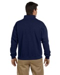 Gildan G188 Adult Heavy Blend™ Adult 8 oz. Vintage Cadet Collar Sweatshirt Back Thumbnail