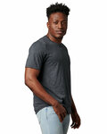 russell athletic 600mrus combed ringspun t-shirt Side Thumbnail