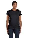 Hanes 5680 Ladies' Essentials Relaxed Fit T-Shirt Front Thumbnail