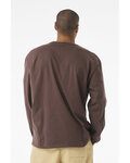 Bella + Canvas 4651 Unisex 7.5 oz Heavyweight Long Sleeve T-Shirt Back Thumbnail