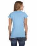 Gildan G640L Ladies' Softstyle® Fitted T-Shirt Back Thumbnail
