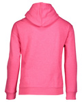 LAT 2296 Youth Fleece Hoodie Sweatshirt Back Thumbnail