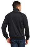 sport-tek jst93 dot sublimation tricot track jacket Back Thumbnail