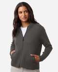 Devon & Jones DG740W Women's Berkeley Textured Full-Zip Jacket Front Thumbnail