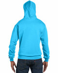Champion S700 Adult Powerblend® Pullover Hooded Sweatshirt Back Thumbnail