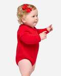 Rabbit Skins 3421 Infant Fleece Bodysuit Side Thumbnail