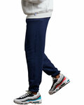 russell athletic 696hbm dri-power®  closed bottom sweatpant Side Thumbnail