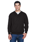 harriton m700 adult microfiber wind shirt Back Thumbnail