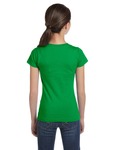 LAT 2616 Girls' Fine Jersey T-Shirt Back Thumbnail
