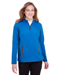 north end ne401w ladies' quest stretch quarter-zip Front Thumbnail