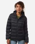 Weatherproof W26715 Women's Lightweight Poly-filled Hooded Puffer Jacket Front Thumbnail