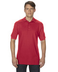 Gildan G828 6.6-Ounce 100% Double Pique Cotton Sport Shirt Back Thumbnail