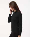 AllPro 41870L Pro-Lock Women's Performance Quarter-Zip Pullover Side Thumbnail