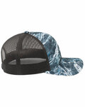 pacific headwear 107c mossy oak® trucker snapback Side Thumbnail