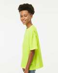 M&O MO4850 Youth Gold Soft Touch T-Shirt Side Thumbnail