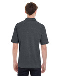 Hanes 055P Men's 6.5 oz. X-Temp® Piqué Short-Sleeve Polo with Fresh IQ Back Thumbnail