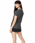 Hanes S04V Ladies' Perfect-T V-Neck T-Shirt Back Thumbnail