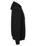 just hoods by awdis jha003 adult 80/20 midweight varsity contrast hooded sweatshirt Side Thumbnail