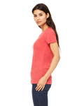 Bella + Canvas B8413 Women's Triblend Short Sleeve Tee Side Thumbnail