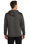 sport-tek f244 sport-wick ® fleece hooded pullover Back Thumbnail