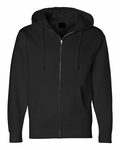 independent trading co. ind4000z heavyweight full-zip hooded sweatshirt Front Thumbnail