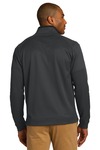 port authority k805 vertical texture 1/4-zip pullover Back Thumbnail