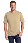 CornerStone CS430 Workwear Pocket Tee Front Thumbnail