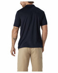 dickies ws247f men's short sleeve polo shirt Back Thumbnail