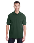 jerzees 443mr adult 6.5 oz. premium 100% ringspun cotton piqué polo Front Thumbnail