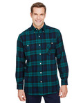 backpacker bp7001t men's tall yarn-dyed flannel shirt Front Thumbnail