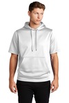 Sport-Tek ST251 Sport-Wick ® Fleece Short Sleeve Hooded Pullover Front Thumbnail