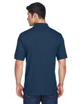 Harriton M200T Men's Tall 6 oz. Ringspun Cotton Piqué Short-Sleeve Polo Back Thumbnail