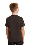 port & company pc54y youth core cotton tee Back Thumbnail