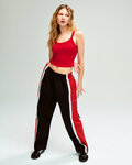 bella + canvas 1012be ladies' micro ribbed scoop tank Front Thumbnail