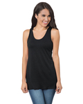 bayside ba9600 ladies' 4.2 oz., triblend racerback tank top Front Thumbnail