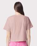 American Apparel 102AM Women's Fine Jersey Boxy Tee Back Thumbnail