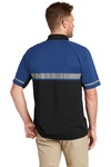 cornerstone cs423 select lightweight snag-proof enhanced visibility polo Back Thumbnail