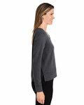 devon & jones dg482w ladies' new classics™ charleston pullover Side Thumbnail