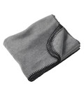 Harriton M999 Fleece Blanket Front Thumbnail