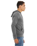 Bella + Canvas 3939 Unisex Triblend Full-Zip Lightweight Hoodie Side Thumbnail