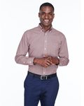 Devon & Jones D640 Men's Crown Woven Collection™ Gingham Check Back Thumbnail
