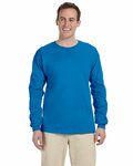 Gildan G240 100% Cotton Long Sleeve T-Shirt Front Thumbnail