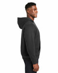 harriton m711 men's climabloc™ lined heavyweight hooded sweatshirt Side Thumbnail