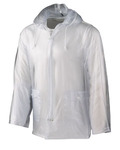 augusta sportswear 3160 adult clear rain jacket Front Thumbnail