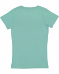 LAT 2616 Girls' Fine Jersey T-Shirt Back Thumbnail