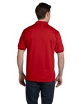 Hanes 054 EcoSmart ® - 5.2-Ounce Jersey Knit Sport Shirt Back Thumbnail