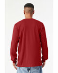 Bella + Canvas 3501 Unisex Jersey Long-Sleeve T-Shirt Back Thumbnail