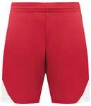 Augusta Sportswear 1736 Step-Back Modern Fit Basketball Shorts Front Thumbnail